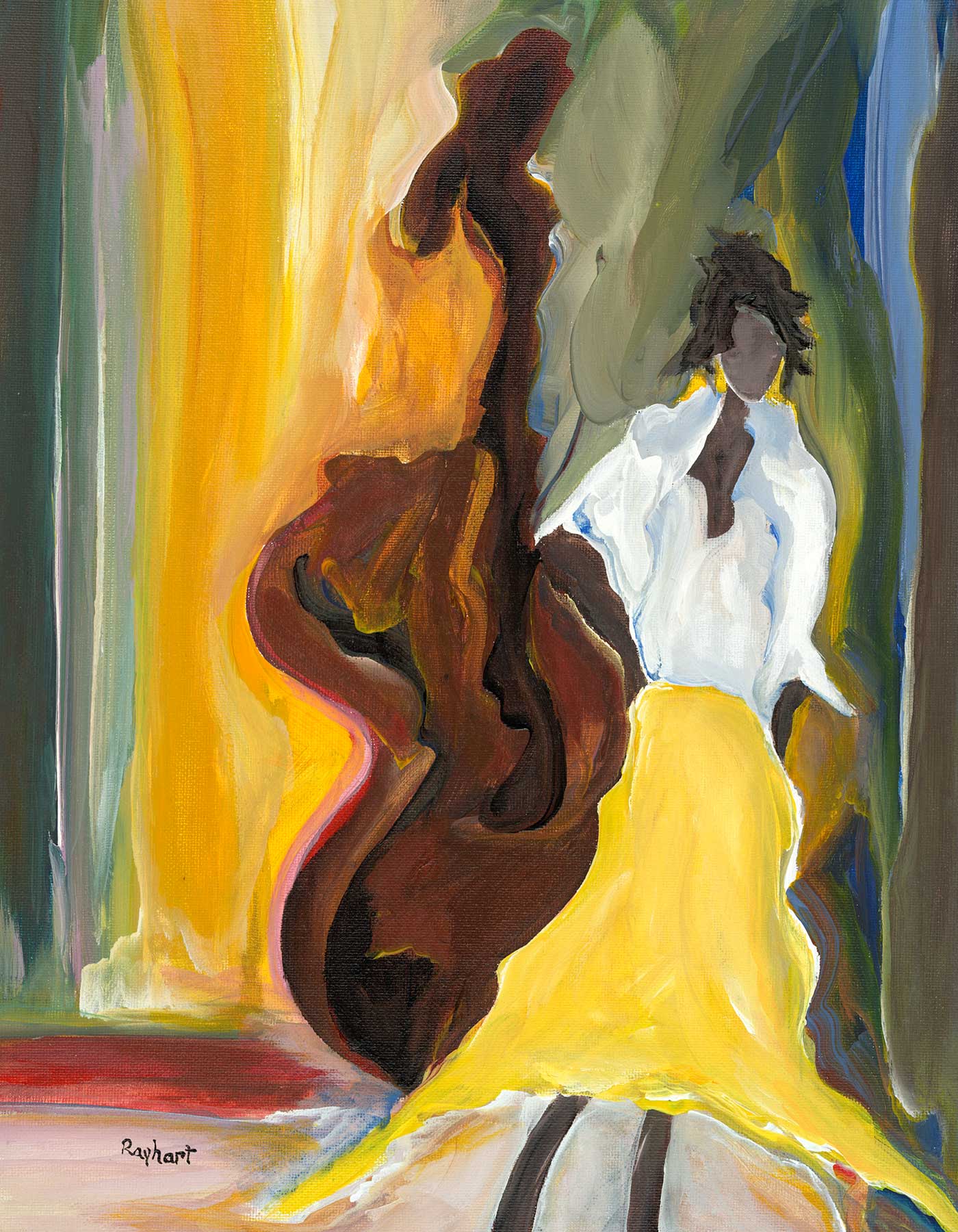 The Blues Lady 12x16