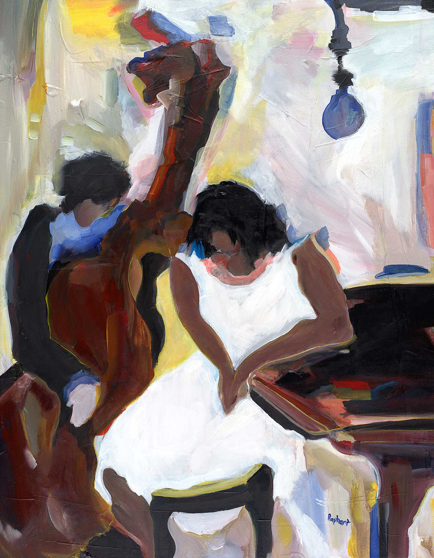 The Blue Light Room 24x30